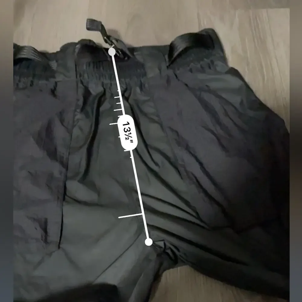 Nike‎ Tech Pack Woven Belted Black & White Swoosh Jogger Pants Size S